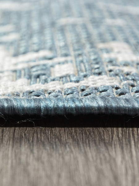 Циновка Merinos Kair S136-OVAL-BLUE