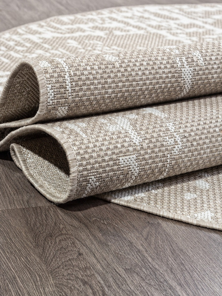 Циновка Merinos Kair S136-OVAL-BEIGE