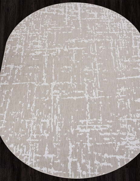 Циновка Merinos Kair S136-OVAL-BEIGE