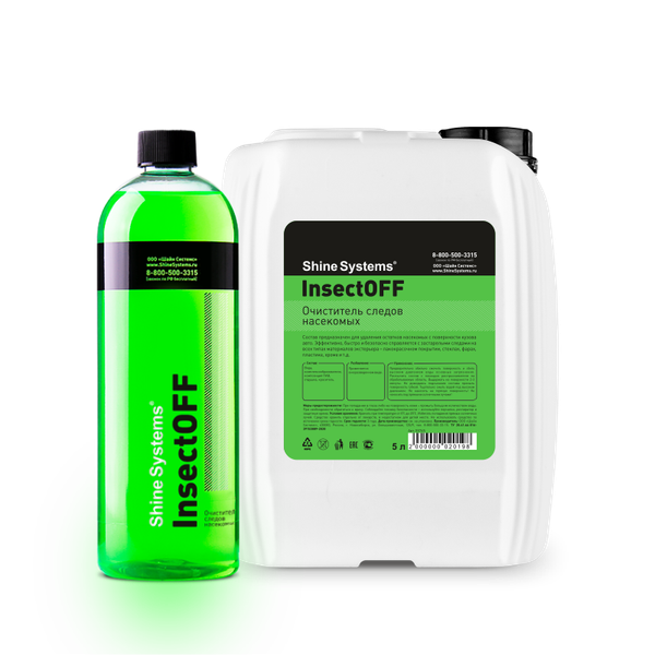 Очиститель гудрона и cледов насекомых Shine Systems InsectOFF / SS746