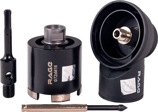 Коронка Rage 559555 с насадкой для пылеудаления М16 - фото