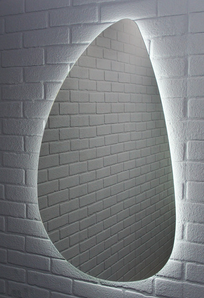 Зеркало Sansa Остин OR 1000х600 LED (Маджуро) - фото