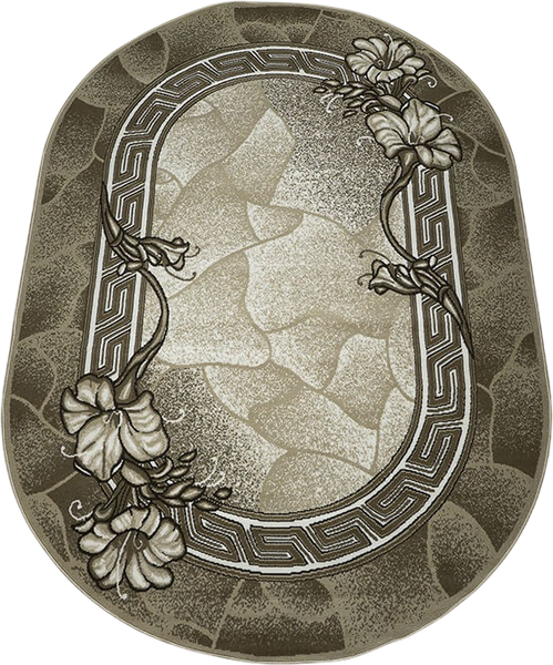 Коврик Белка Лайла де Люкс 15805 10822 Овал - фото