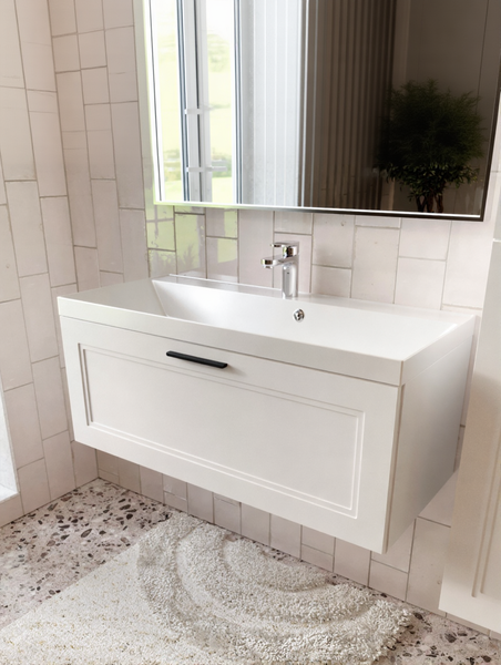 Тумба с умывальником MEBELVANN Аника 1000x380x450 / Anik_W_1000_380_450  - фото