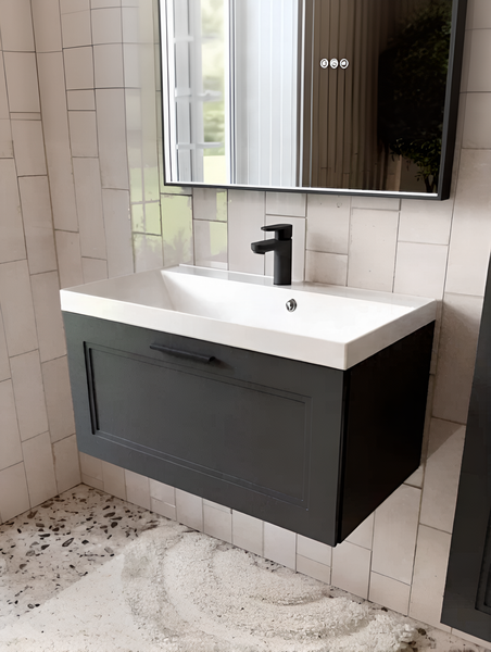 Тумба с умывальником MEBELVANN Аника 800x380x450 / Anik_G_800_380_450  - фото