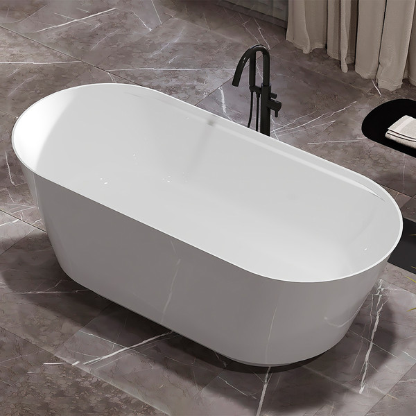 Ванна из искусственного мрамора Belux Ариэль АР-1700 с подсветкой