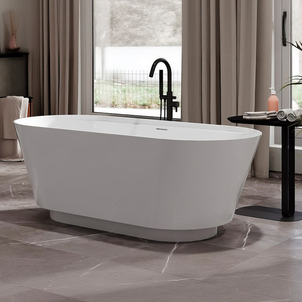 Ванна из искусственного мрамора Belux Ариэль АР-1700 с подсветкой