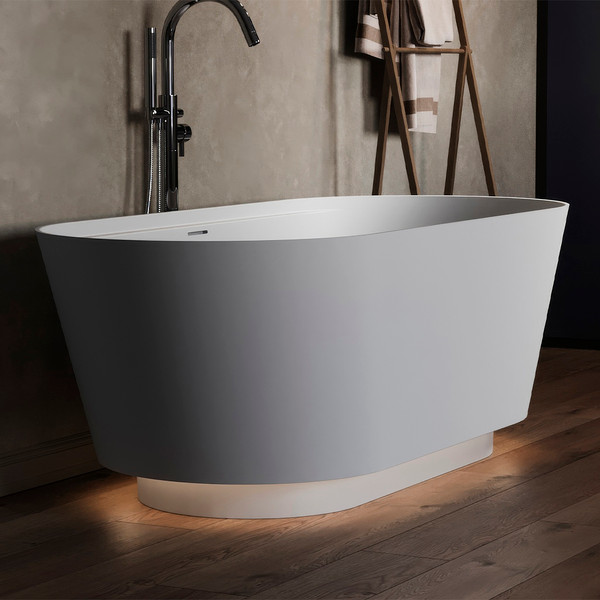 Ванна из искусственного мрамора Belux Ариэль АР-1700 с подсветкой