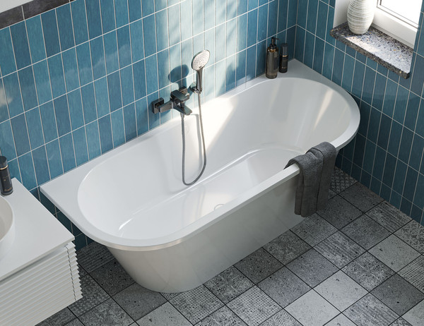 Ванна из искусственного мрамора Belux Лондон ВЛН 170х70