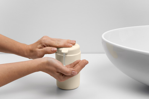 Дозатор для жидкого мыла AMBIENT Flux AFX035ABSBG