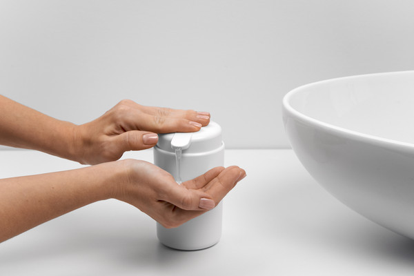 Дозатор для жидкого мыла AMBIENT Flux AFX033ABSWT