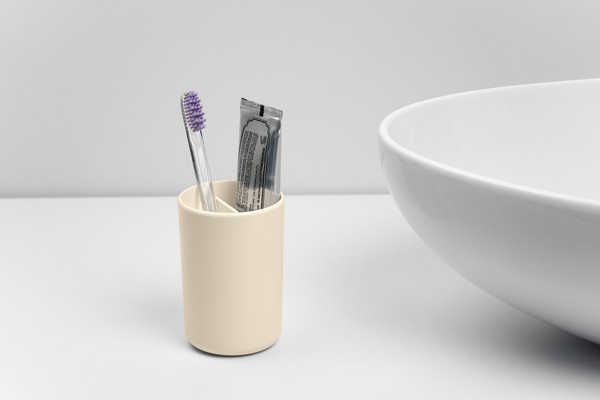 Стакан для зубной щетки и пасты AMBIENT Flux AFX038ABSBG