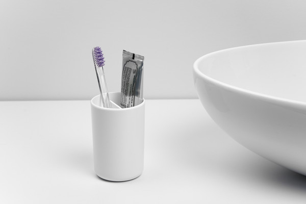 Стакан для зубной щетки и пасты AMBIENT Flux AFX036ABSWT