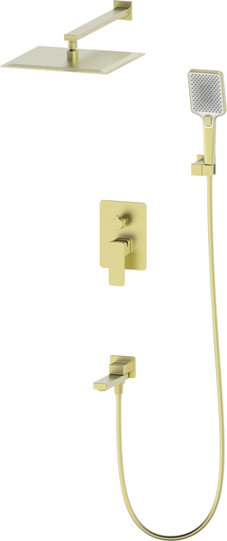 Душевая система со смесителем Oliveeka OL-939003-BG - фото