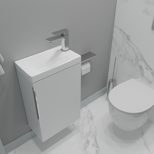 Тумба под умывальник ЗОВ Монови Слим 40 / S40LW0LW7091B