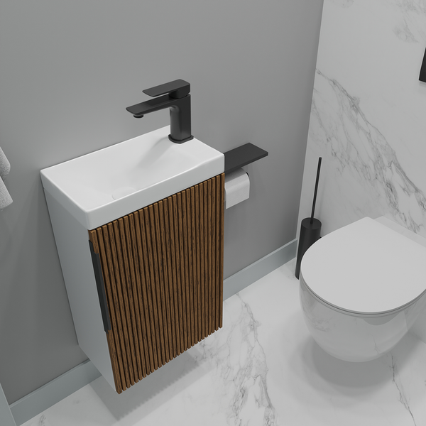 Тумба под умывальник ЗОВ Монови Слим 40 / S40LW0MRM7091B