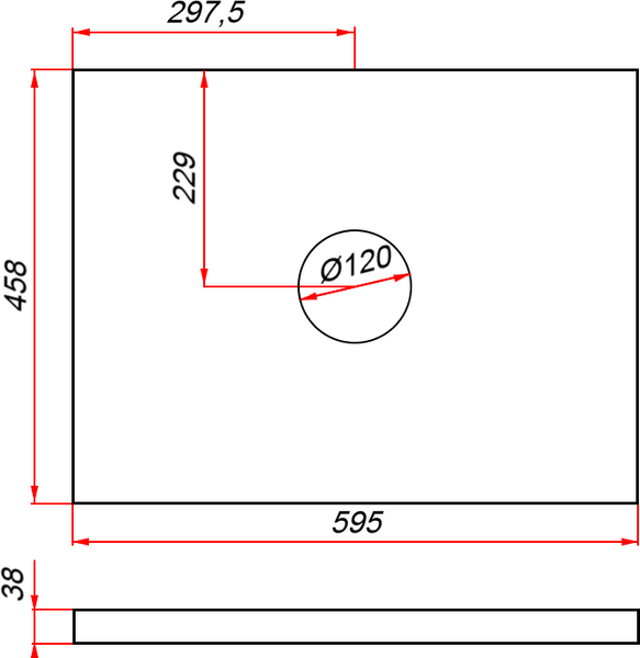Тумба с умывальником ЗОВ Кито / K60LW0MWMC-HPL38T9514A