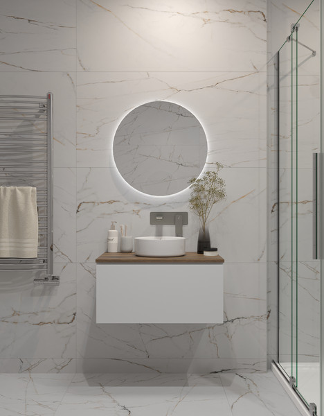 Тумба с умывальником ЗОВ Кито / K80LW0MWMC-LDSPA9514A - фото