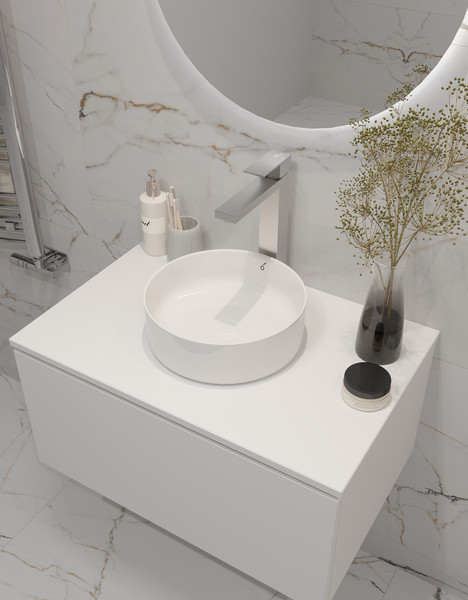 Тумба с умывальником ЗОВ Кито / K80LW0MWMC-LDSPW9514A