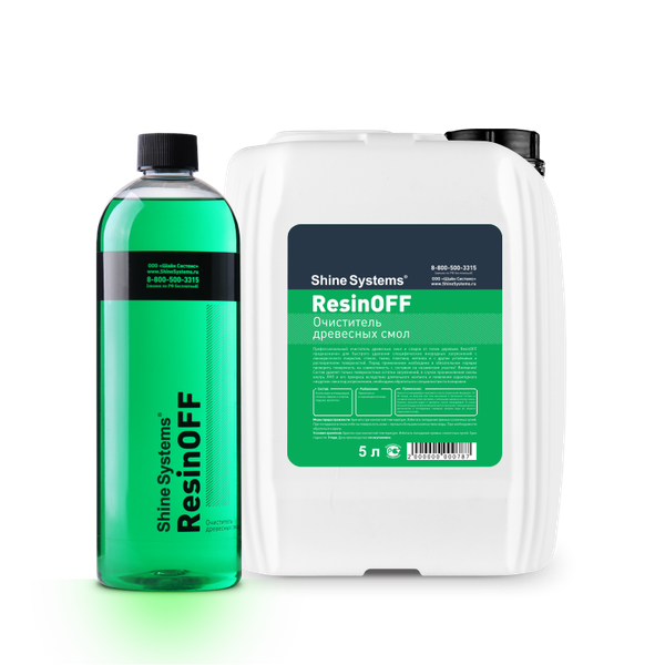 Очиститель кузова Shine Systems ResinOFF / SS876