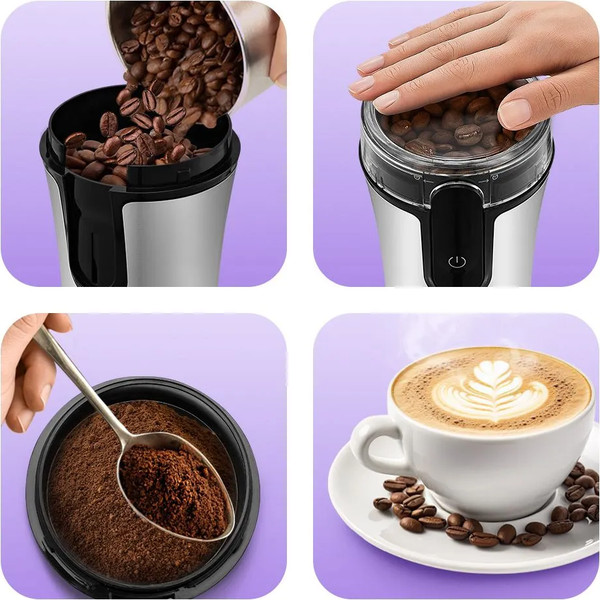 Кофемолка Kitfort КТ-7654