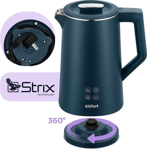 Электрочайник Kitfort КТ-8728