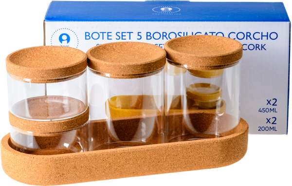 Набор емкостей для хранения Белбогемия 98718C / 110438 - фото