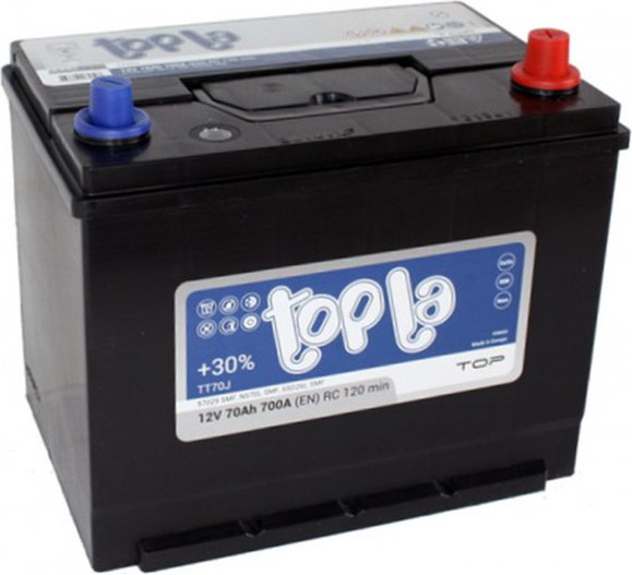 Автомобильный аккумулятор Topla Top 70R 700A - фото