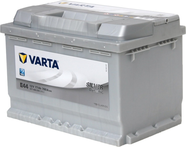 Автомобильный аккумулятор Varta Silver E44 77R 780A - фото