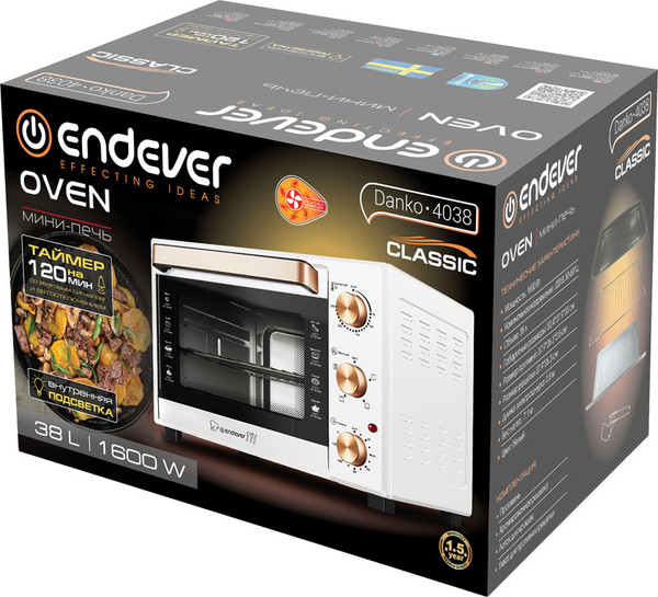 Ростер Endever Danko 4038