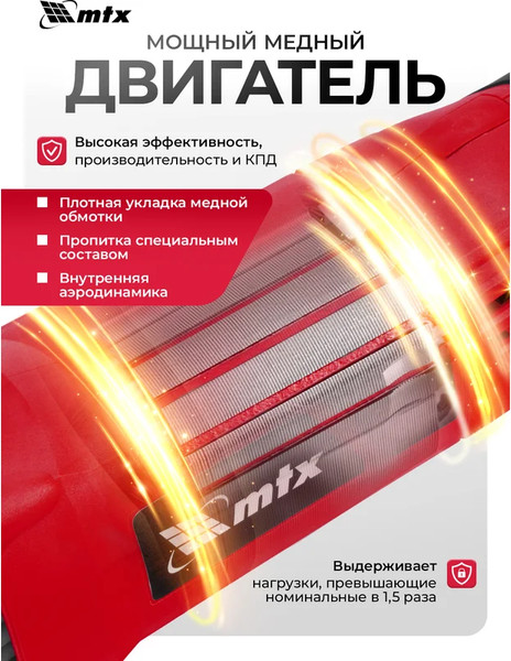Угловая шлифовальная машина MTX MAG125-1200 / 26982