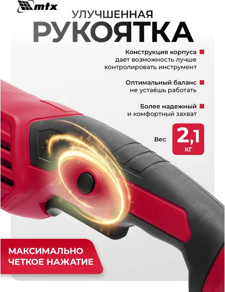 Угловая шлифовальная машина MTX MAG125-1200 / 26982