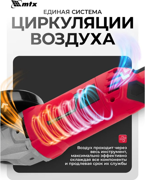 Угловая шлифовальная машина MTX MAG125-1200 / 26982