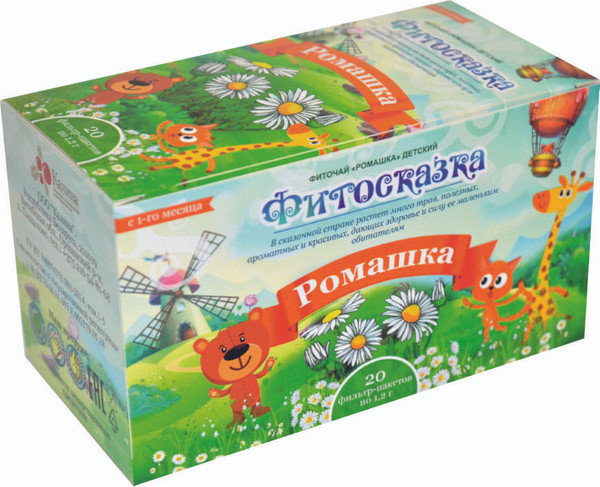 Пищевая добавка Фитосказка Фиточай Ромашка - фото