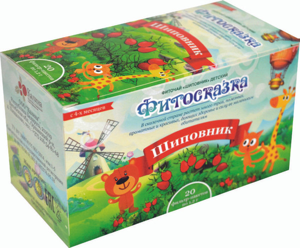 Пищевая добавка Фитосказка Фиточай Шиповник - фото