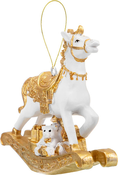 Елочная игрушка Elan Gallery Лошадка-качалка / 210616