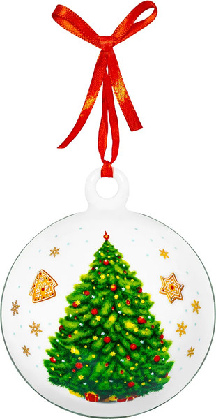 Шар новогодний Elan Gallery New Bone China / 420822 - фото