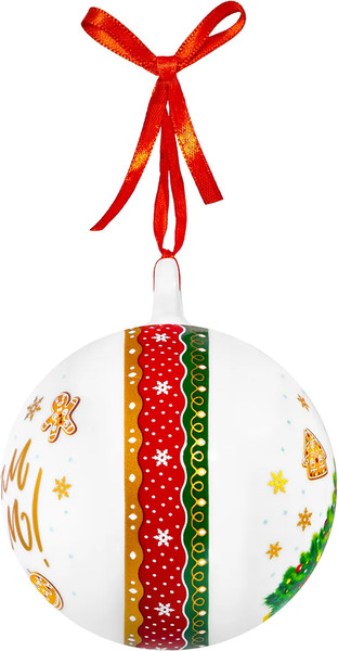 Шар новогодний Elan Gallery New Bone China / 420822
