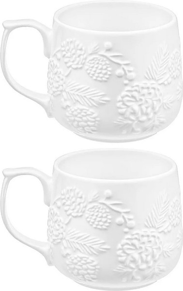 Набор кружек Elan Gallery Шишки 950396