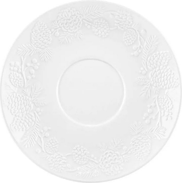 Чашка с блюдцем Elan Gallery Шишки 950449