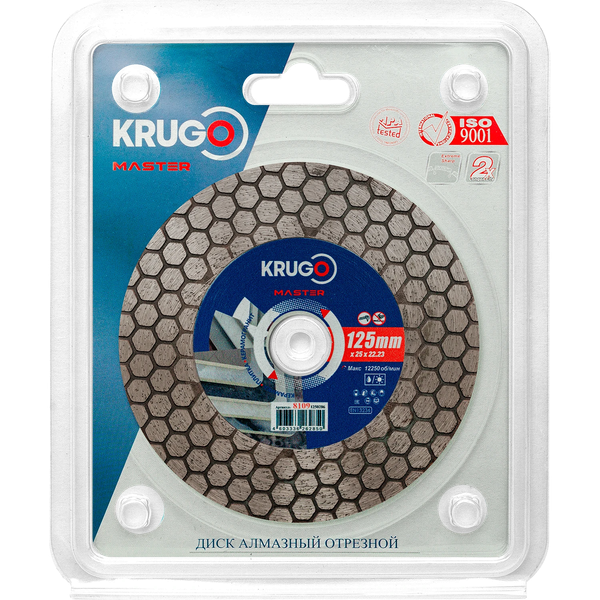 Отрезной диск алмазный Krugo Master 81091250286