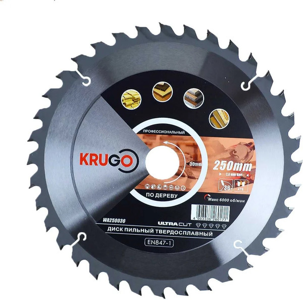 Пильный диск Krugo WA250036 - фото