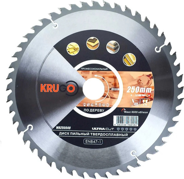 Пильный диск Krugo WA250048 - фото