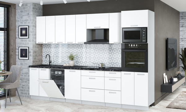 Кухонный гарнитур Интерлиния Мила Лайт 3.1-ПМ3 