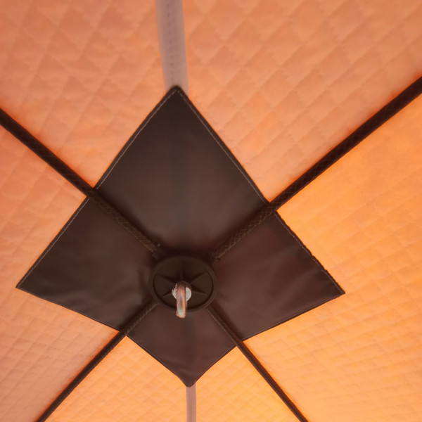 Палатка Пингвин Shelters MrFisher ЛОНГ 250 (белый/оранжевый)