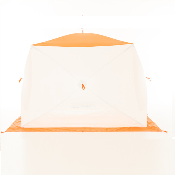 Палатка Пингвин Shelters MrFisher ЛОНГ 250 (белый/оранжевый)
