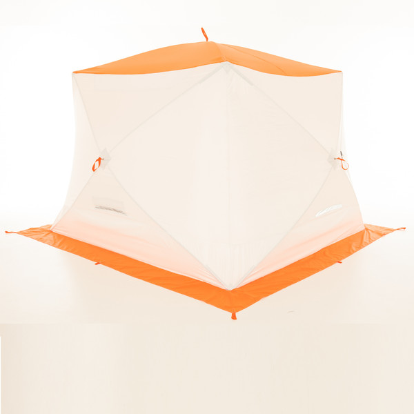 Палатка Пингвин Shelters MrFisher ЛОНГ 250 (белый/оранжевый)