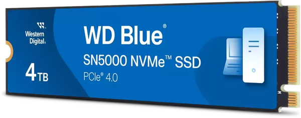 SSD диск Western Digital SN5000 Blue 4TB (WDS400T4B0E)