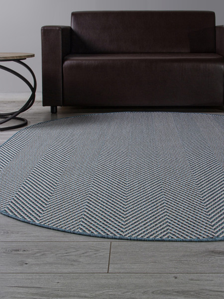 Циновка Merinos Kair S156-OVAL-BLUE