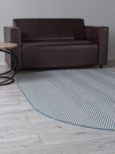 Циновка Merinos Kair S156-OVAL-BLUE